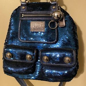 Coach Poppy Sequin Purse
